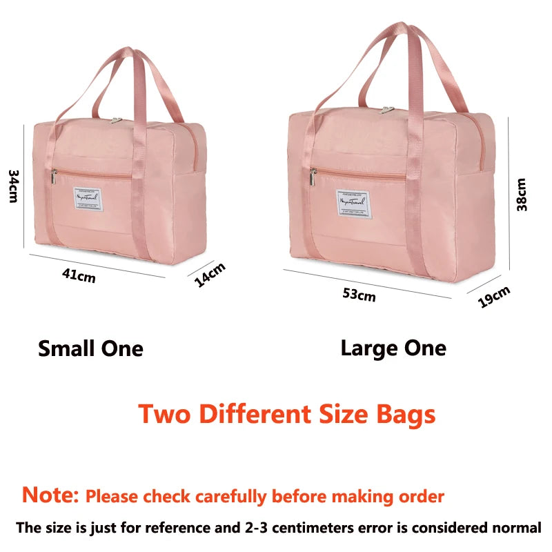 Foldable Travel Duffel Bag – Large Waterproof Carry-on for Airline Trips