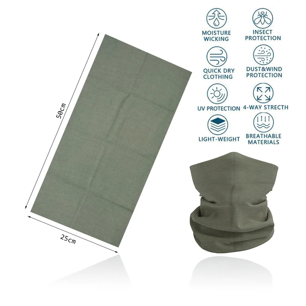 Breathable Neck Gaiter – Quickdry Face Shield for Hiking Cycling Fishing
