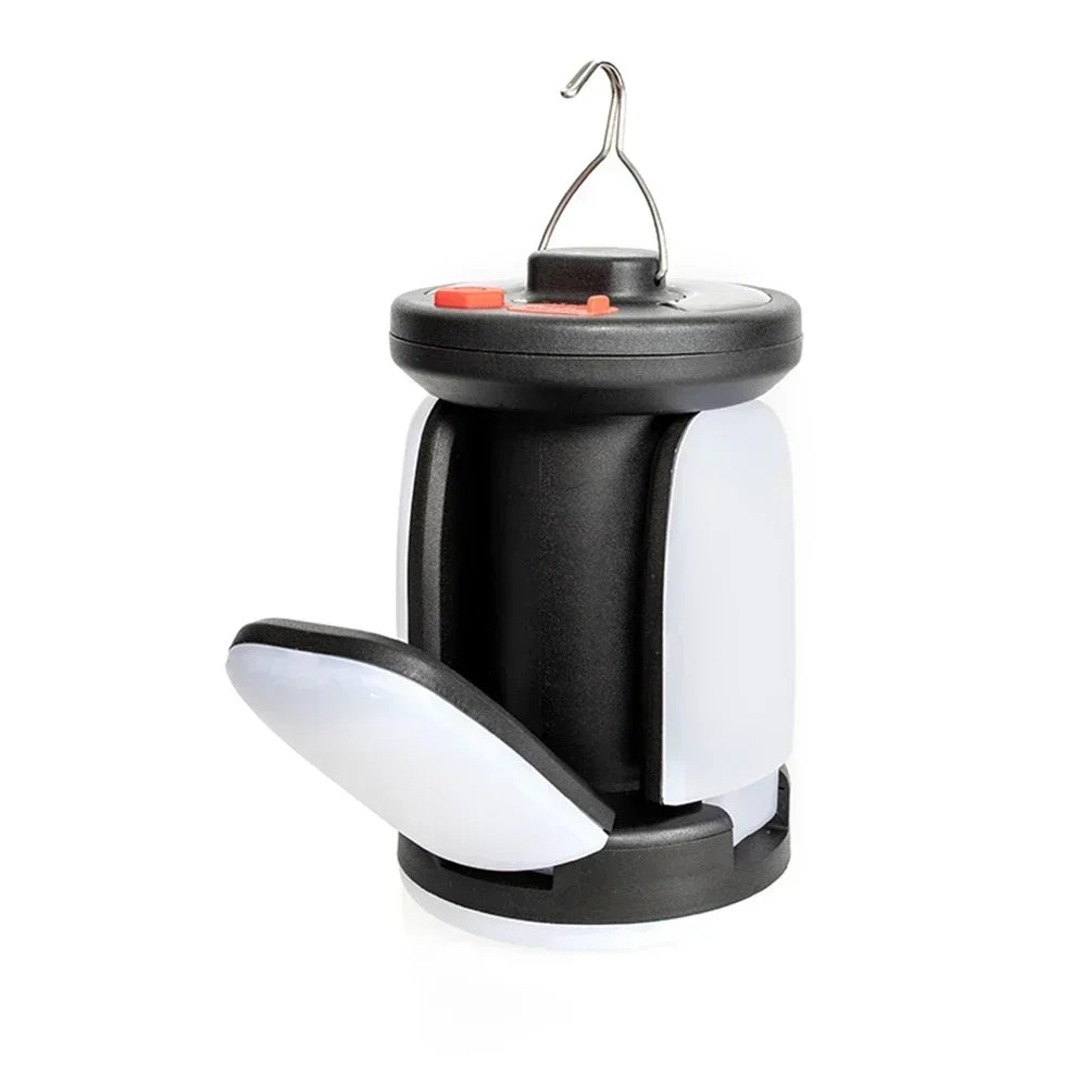 Rechargeable Solar LED Lantern – 1000LM Power Bank for Camping and Fishing