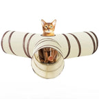Foldable Pet Tunnel – Interactive Cat Toy for Indoor Exercise and Play