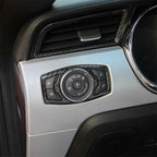 Carbon Fiber Headlight Switch Cover – Interior Trim for Ford Mustang