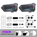 Wireless Motorcycle Intercom Headset – Bluetooth Helmet Audio for Riders