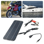 60W Solar Battery Trickle Charger – 12V Portable Panel for Car Boat Caravan