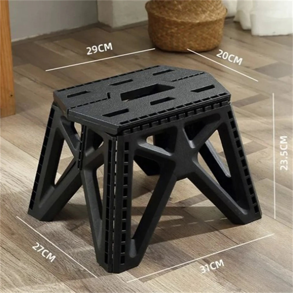 Portable Folding Stool – High Load Bearing Chair for Camping and Fishing