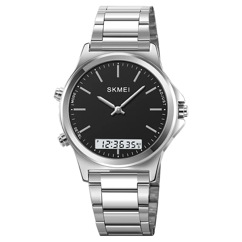 Digital Sport Watch – Waterproof Triple Time Display for Men