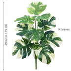 Artificial Monstera Plant – 104cm Plastic Palm Tree for Home Office Decor