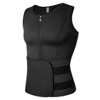 Men Sweat Sauna Vest – Neoprene Body Shaper for Gym Weight Loss