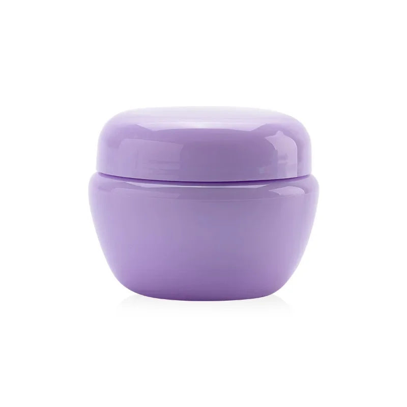 Mushroom Shape Cosmetic Jars – Refillable Travel Containers for Skincare