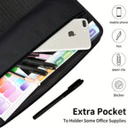 Expanding Accordion File Organizer – 13 Pockets with Zipper for Office