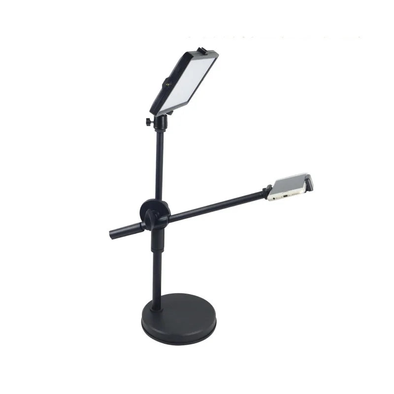 Overhead Tripod Stand – Ring Light with Phone Holder for Nail Art Photography