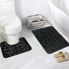 Absorbent Bathroom Rug – Slip-Resistant Floor Mat for Shower and Bathtub