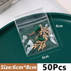 Transparent PVC Jewelry Pouches – Anti-Oxidation Bags for Storage