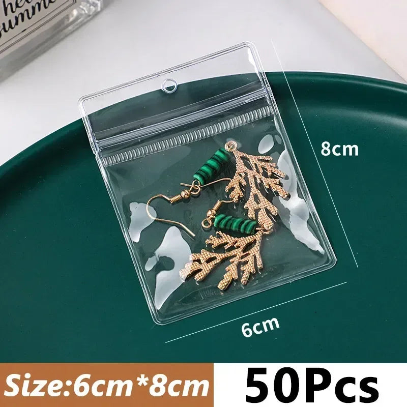 Transparent PVC Jewelry Pouches – Anti-Oxidation Bags for Storage