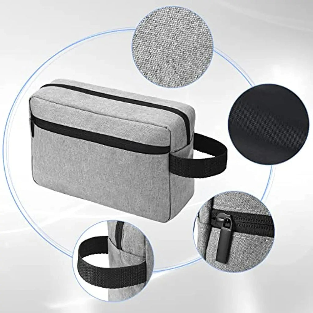 Portable Toiletry Organizer – Travel Cosmetic Pouch for Men and Women
