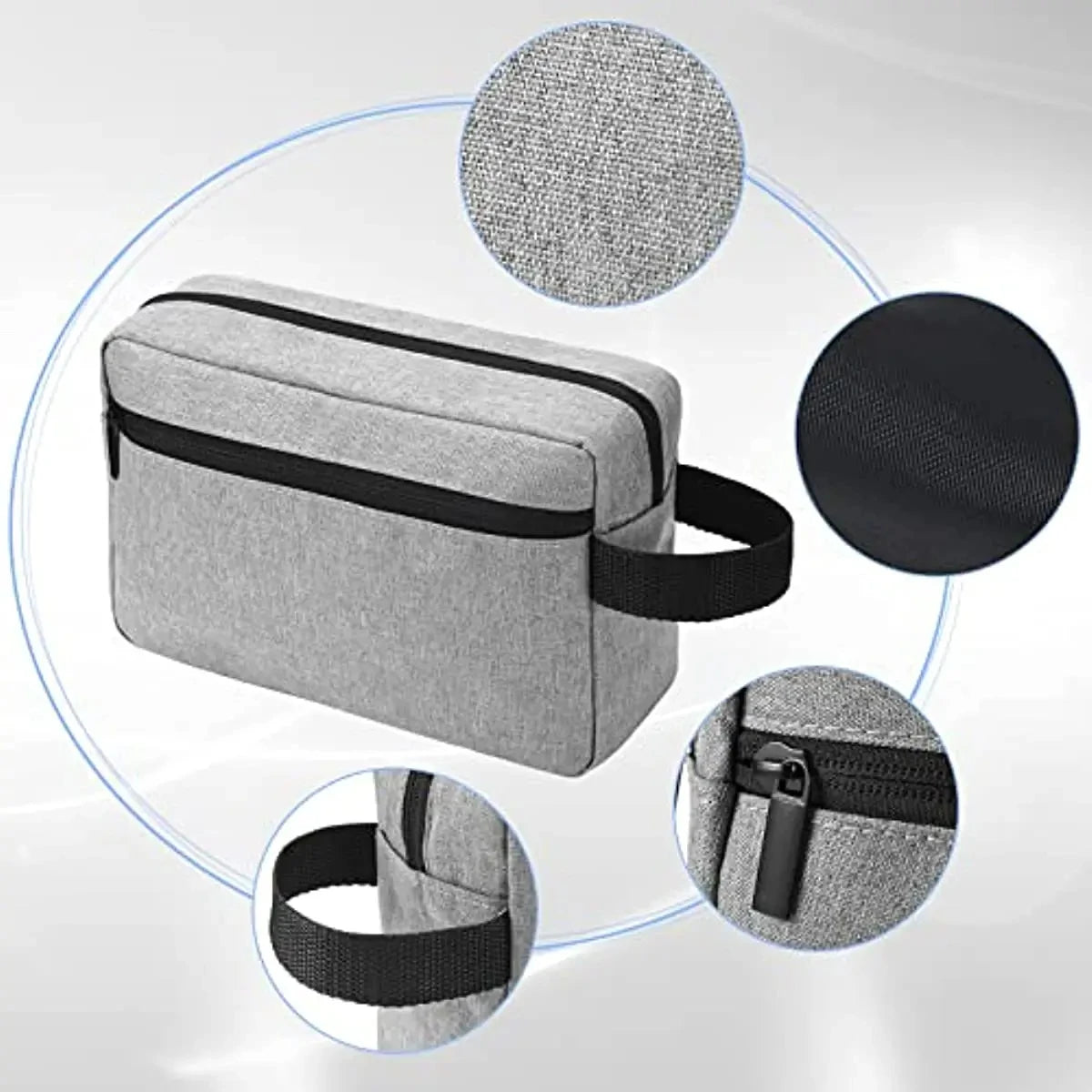 Portable Toiletry Organizer – Travel Cosmetic Pouch for Men and Women