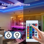 USB RGB LED Strip Light – Color Changing Remote for Holiday Decoration