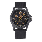 XINEW Nylon Band Quartz Watch – Military Casual Wristwatch for Men