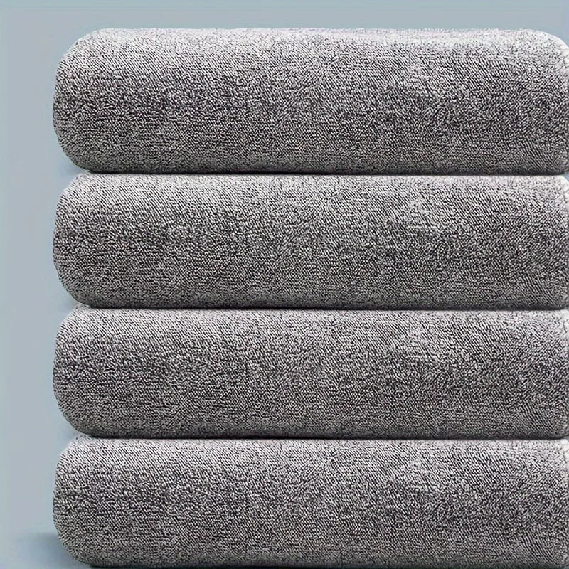 Striped Bamboo Hand Towel – Absorbent Soft Bathing Cloth for Home Bathroom 35x75cm