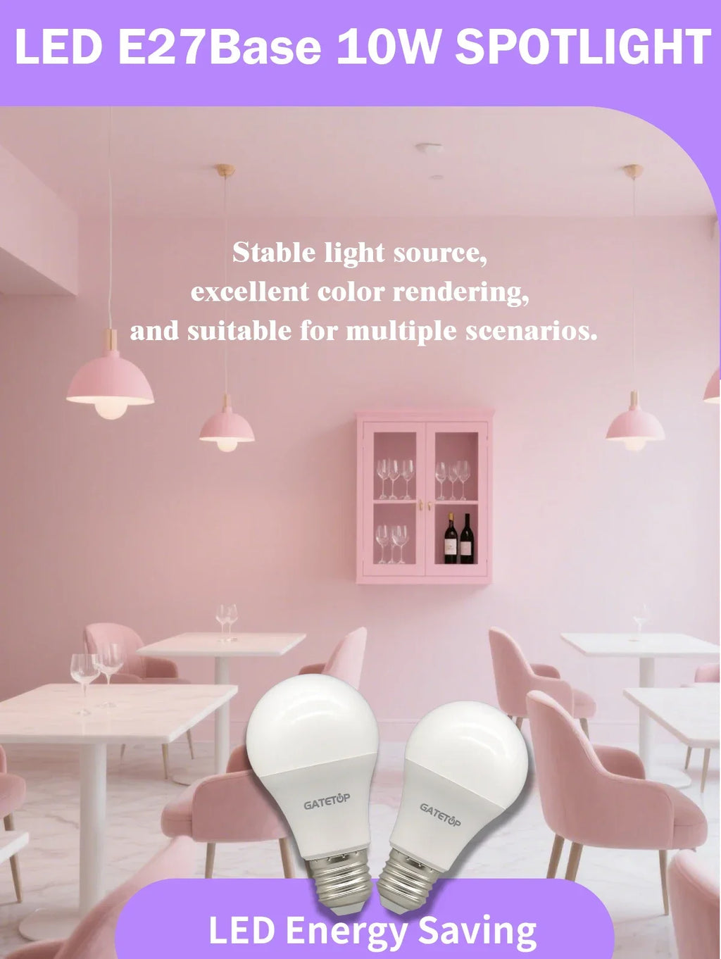 E27 LED Light Bulbs – Ultra-Bright Energy Efficient for Home Lighting