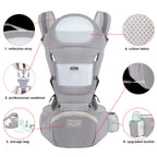 Ergonomic Baby Carrier – Multifunctional Waist Stool for Infant to Toddler
