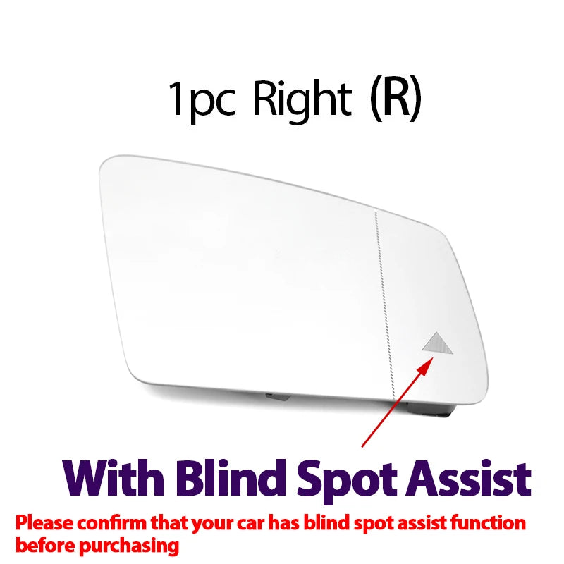 Heated Wing Mirror Glass – Replacement for Mercedes-Benz A-Class W176