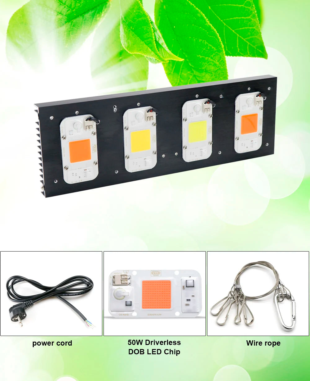 Full Spectrum LED Grow Light – Hydroponic Lamp for Indoor Plant Cultivation