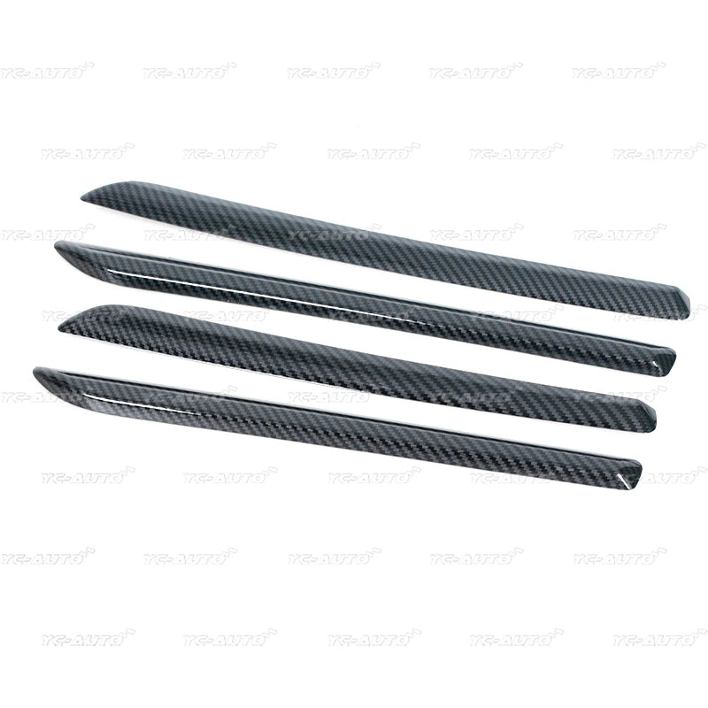 Carbon Fiber Console Trim – ABS Interior Door Panel Cover for Audi A3 S3 RS3