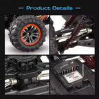 1:10 RC Monster Truck – 4WD High-Speed Off-Road Vehicle for Kids