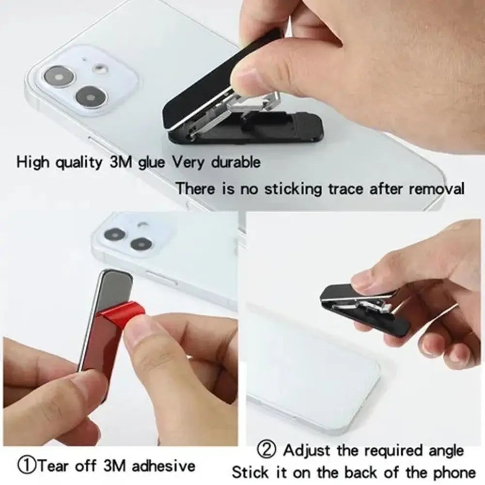 Aluminum Foldable Phone Stand – Adjustable Desktop Mount for Mobile Devices