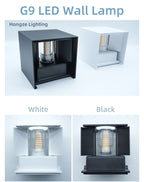 Modern Aluminum LED Wall Lamp – Waterproof IP65 Light for Indoor Outdoor Decor
