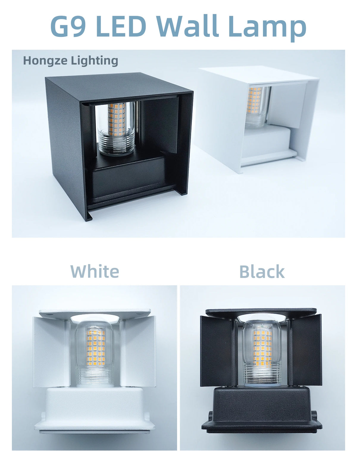 Modern Aluminum LED Wall Lamp – Waterproof IP65 Light for Indoor Outdoor Decor