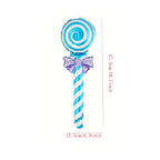 Candy Bow Lollipop Foil Balloons – Festive Decor for Birthday Parties
