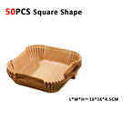 Disposable Air Fryer Liners – Non-Stick Paper Sheets for Baking and Roasting