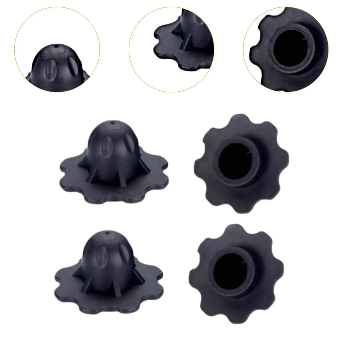Furniture Foot Covers – Anti-Slip Rubber Caps for Camping Chairs
