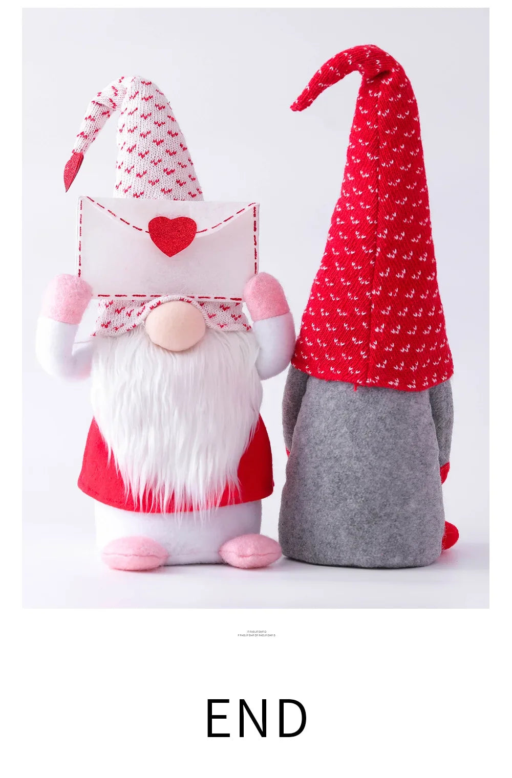 Faceless Gnome Plush Doll – Romantic Valentine's Day Gift for Home Decor