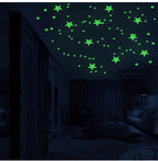 Glow in the Dark Wall Decals – Luminous Dots and Stars for Kids Bedroom Decor