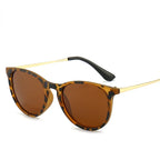 Vintage Round Kids Sunglasses – Polarized Metal UV400 Eyewear for Outdoor Play