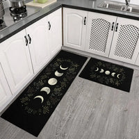 Gothic Moon Kitchen Runner – Anti-slip Printed Floor Mat for Witchy Home Decor