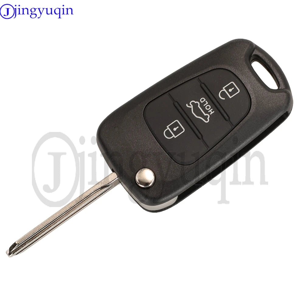 Flip Remote Car Key – 3 Button 433MHz Replacement for Kia Cerato