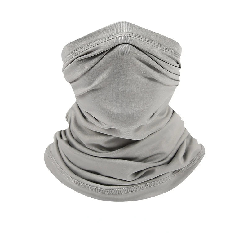 Ice Silk Neck Gaiter – Sun Protection for Motorcycle Riding and Sports