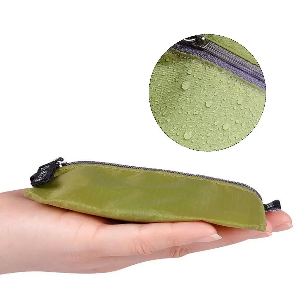 Waterproof Zipper Storage Pouch – Portable Organizer for Travel and Outdoor Hiking