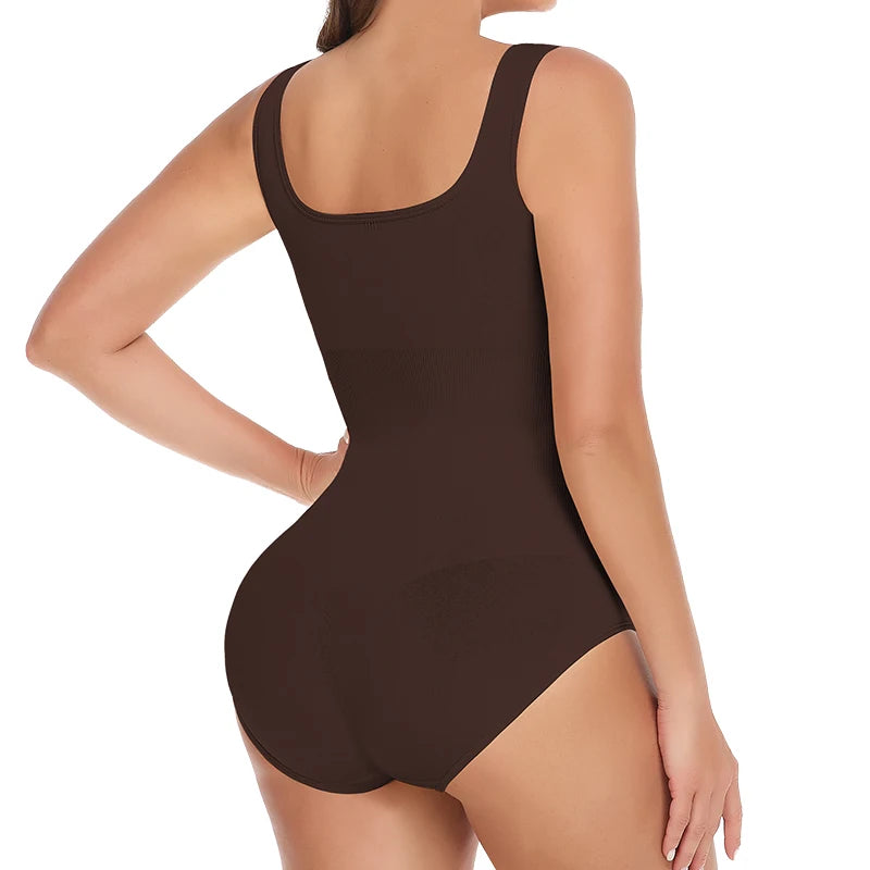 Tummy Control Shapewear Bodysuit – Invisible Slimming Underwear for Daily Wear