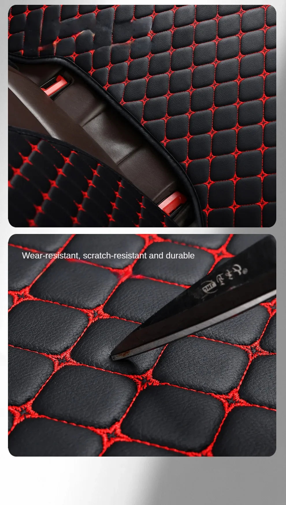 Universal PU Leather Car Seat Cover – Minimalist Soft Cushion for Auto Interior
