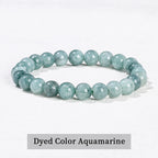 Natural Stone Bead Bracelet – Healing Crystal Gemstone Jewelry for Men and Women