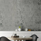 Cement Gray Adhesive Wallpaper – 55cm Industrial Retro Decor for Home Walls