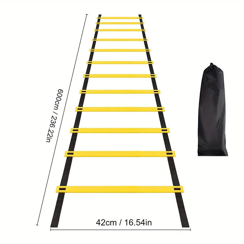 Nylon Agility Ladder – Speed Training Equipment for Sports Fitness