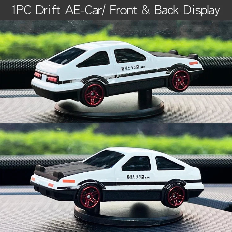 Drift Car Dashboard Ornament – Swinging Sports Racing Model for Auto Decor
