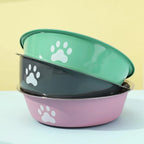 Stainless Steel Dog Bowls – Non-Slip Base for Dog and Cat Feeding