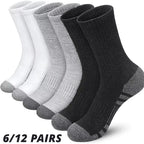Athletic Football Socks – Soft Ground-Gripping Crew for Men's Gym Training