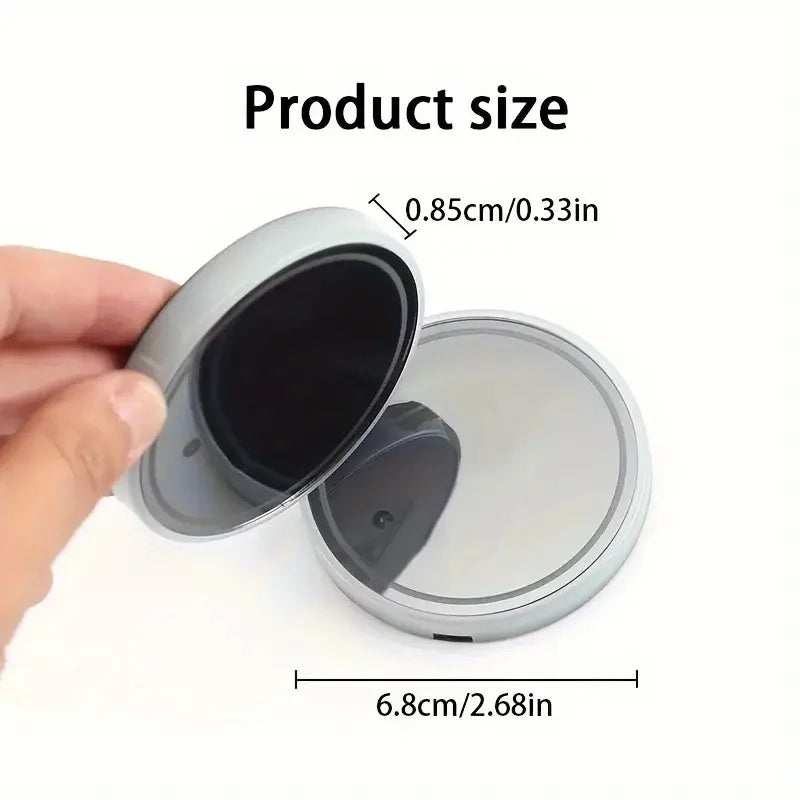 LED Car Cup Holder Coasters – Light Sensor Atmosphere Mats for Auto Interior